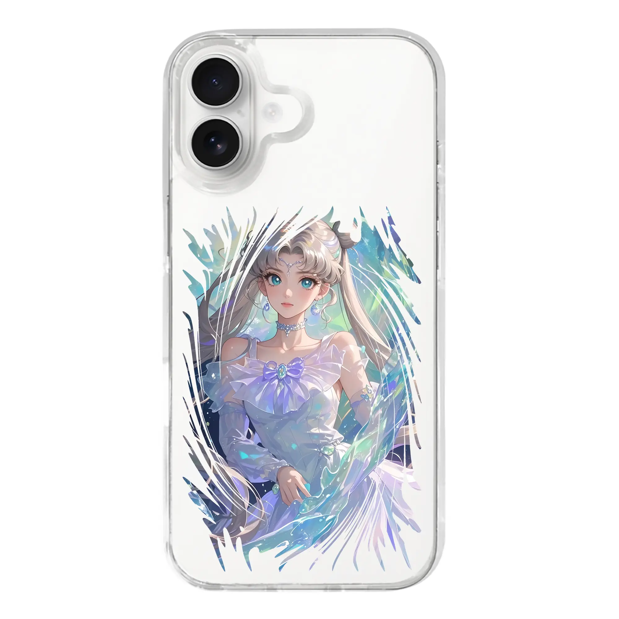 美少女戦士セーラームーン グッズ 月野 うさぎ - iPhone 17シリーズ 透明スマホケース – 薄型・耐衝撃・精密フィット保護カバー